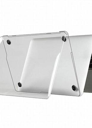 Чехол-накладка clear shell для apple macbook air 13.6'' (2022-2026) прозрачный