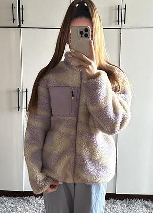 💜 стильная курточка teddy h&m 9