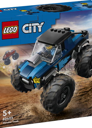 Конструктор lego синий грузовик-монстр