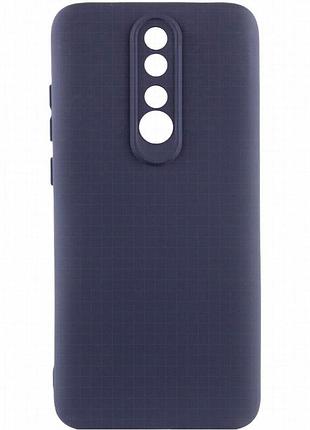 Чехол tpu getman liquid silk full camera для xiaomi redmi 8 синий / midnight blue