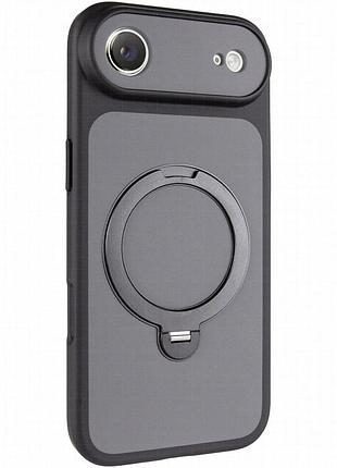 Чехол ummi full camera with magnetic fit hq ring для apple iphone 17 air (6.5") black