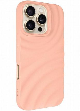 Чехол tpu monowave для apple iphone 16 pro max (6.9") pink