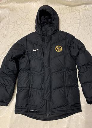 Куртка nike team winter jacket. оригінальна подовжена утеплена зимова куртка-парка.