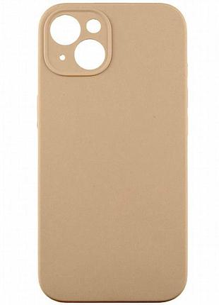 Чехол silk full camera protective (aa) no logo для apple iphone 13 (6.1") бежевый / desert gold