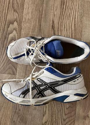 Оригинальные кроссовки asics gel серебристые массивные ретро y2k беговые 44 28см