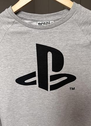 Реглан для підлітків play station сірий 4