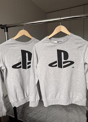 Реглан для підлітків play station сірий