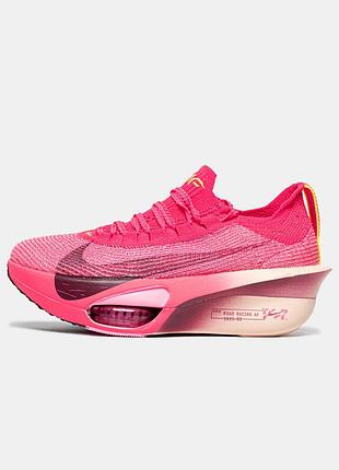 Спортивні кросівки nike alphafly 3 hyper pink fd8315-601🩷