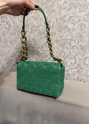 Сумка zara шкіряна нова