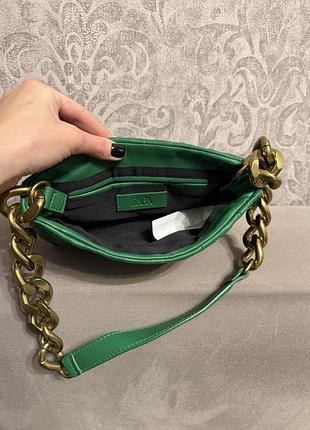 Сумка zara шкіряна нова 3