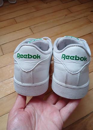Кожаные кроссовки reebok classic 3