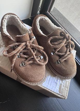 Замшеви  лофери для дівчат,zara