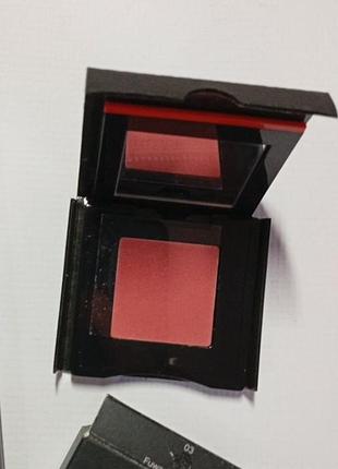 Тіні 03 fuwa fuwa peach shiseido pop powdergel eye shadow