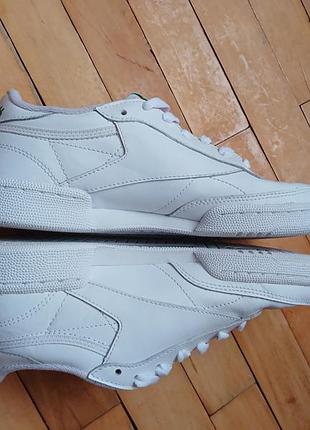 Кожаные кроссовки reebok classic 4
