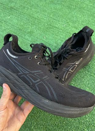 Кросівки чоловічі asics gel-nimbus 26 чорні