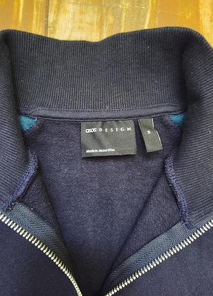 Светр 1/3 зіп asos, m 3