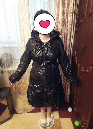 Куртка - плащ на теплую зиму