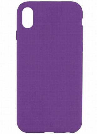 Чехол silk full protective (aa) no logo для apple iphone x / xs (5.8") фиолетовый / amethyst