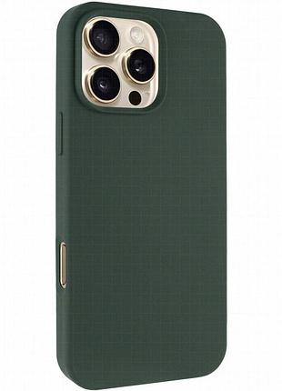 Чехол silk full protective (aa) no logo для apple iphone 16 pro max (6.9") зеленый / cyprus green