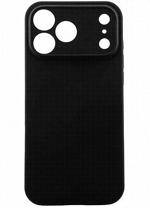 Чехол tpu epik black full camera для apple iphone 17 pro max / 18 pro max (6.9") черный