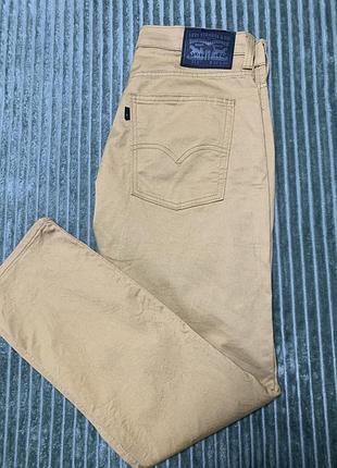 Джинси чоловічі levi strauss бежеві