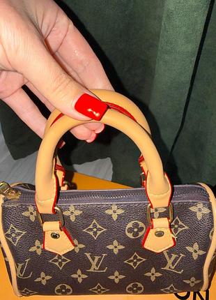 Сумка жіноча louis vuitton nano speedy 4