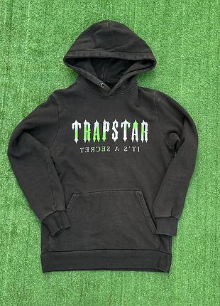 Худі чоловіче trapstar чорне з написом