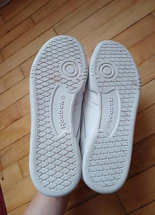 Кожаные кроссовки reebok classic 7
