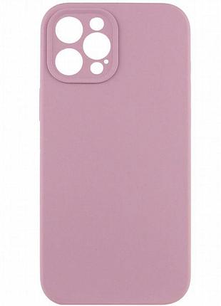 Чехол silk full camera protective (aa) no logo для apple iphone 12 pro (6.1") лиловый / lilac pride