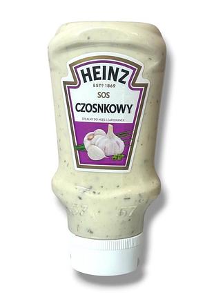 Соус чесночный heinz sos czosnkowy 400 мл / 420 г