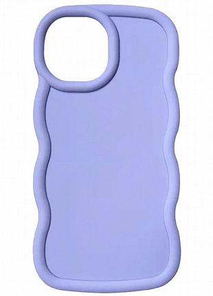 Чехол tpu ripple для apple iphone 16 pro max (6.9") lilac blue