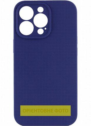 Чехол silk full camera protective (aa) no logo для apple iphone 17 air (6.5") синий / deep navy