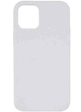 Чехол silk full protective (aa) no logo для apple iphone 12 mini (5.4") белый / white