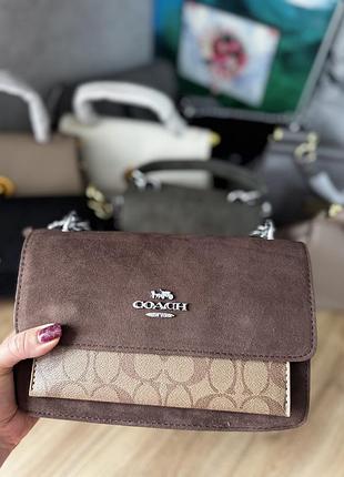 Сумка жіноча coach 5