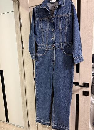 Джинсовий комбінезон від zara
