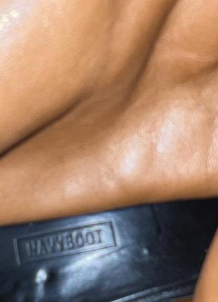 Чоботи жіночі navyboot оригінал чорні шкіряні 9