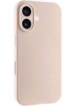Чехол silk full camera protective (aa) no logo для apple iphone 17 (6.3") розовый / pink sand