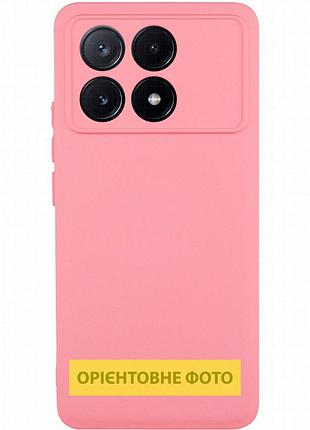 Чехол tpu getman liquid silk full camera для motorola moto g15 4g / g15 power / g17 / g17 power розовый / pink