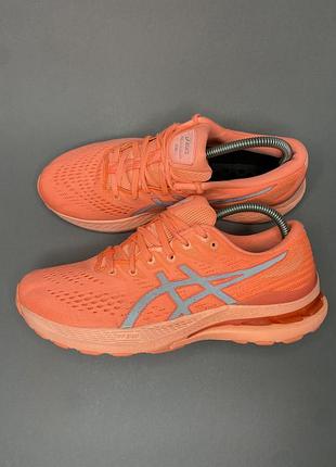 Кросівки чоловічі asics gel-kayano помаранчеві, розмір 41.5 бігові