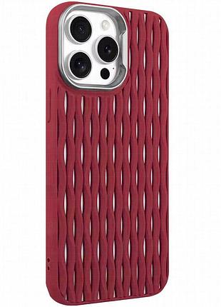Чехол tpu ribbio для apple iphone 15 pro max (6.7") red