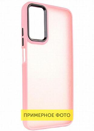 Чехол tpu+pc lyon frosted для motorola moto g15 4g pink