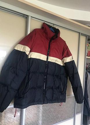 Пуховик tommy hilfiger