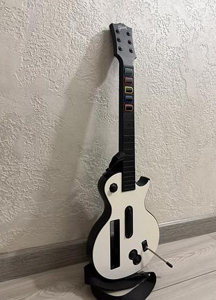 Гітара guitar hero wii (gibson les paul) / ідеально для clone hero та wii