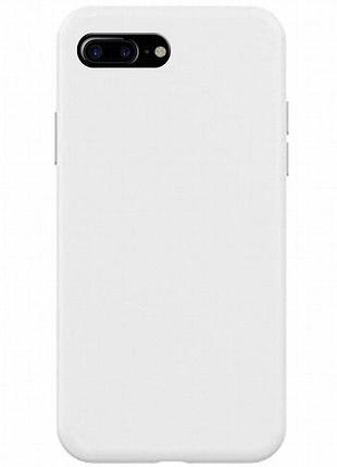 Чехол silk full protective (aa) no logo для apple iphone 7 plus / 8 plus (5.5") белый / white