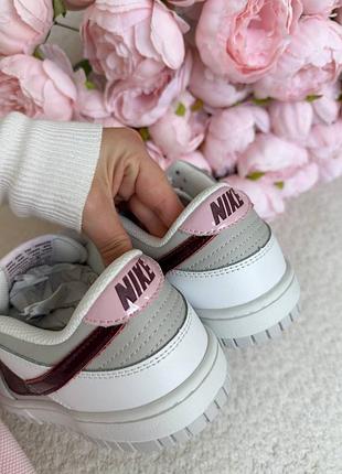 Nike dunk summit white plum chalk 6