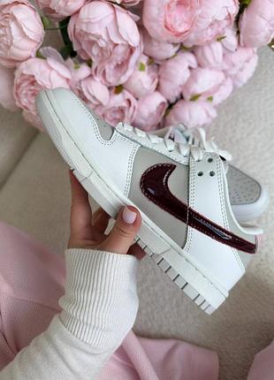 Nike dunk summit white plum chalk 3