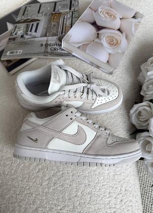 Nike dunk low sail white grey 5