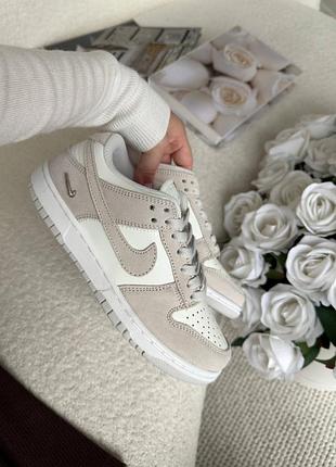Nike dunk low sail white grey 3