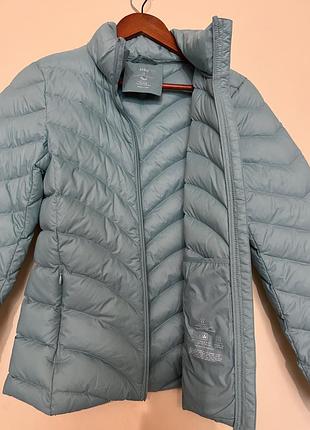 Нова пухова куртка m&s р.8/s 10