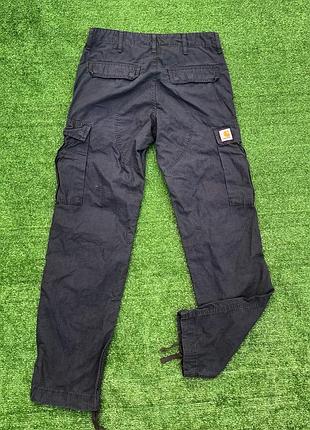 Штани чоловічі carhartt карго сині